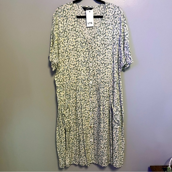 LTS Floral Sun Dress - Picture 1 of 9